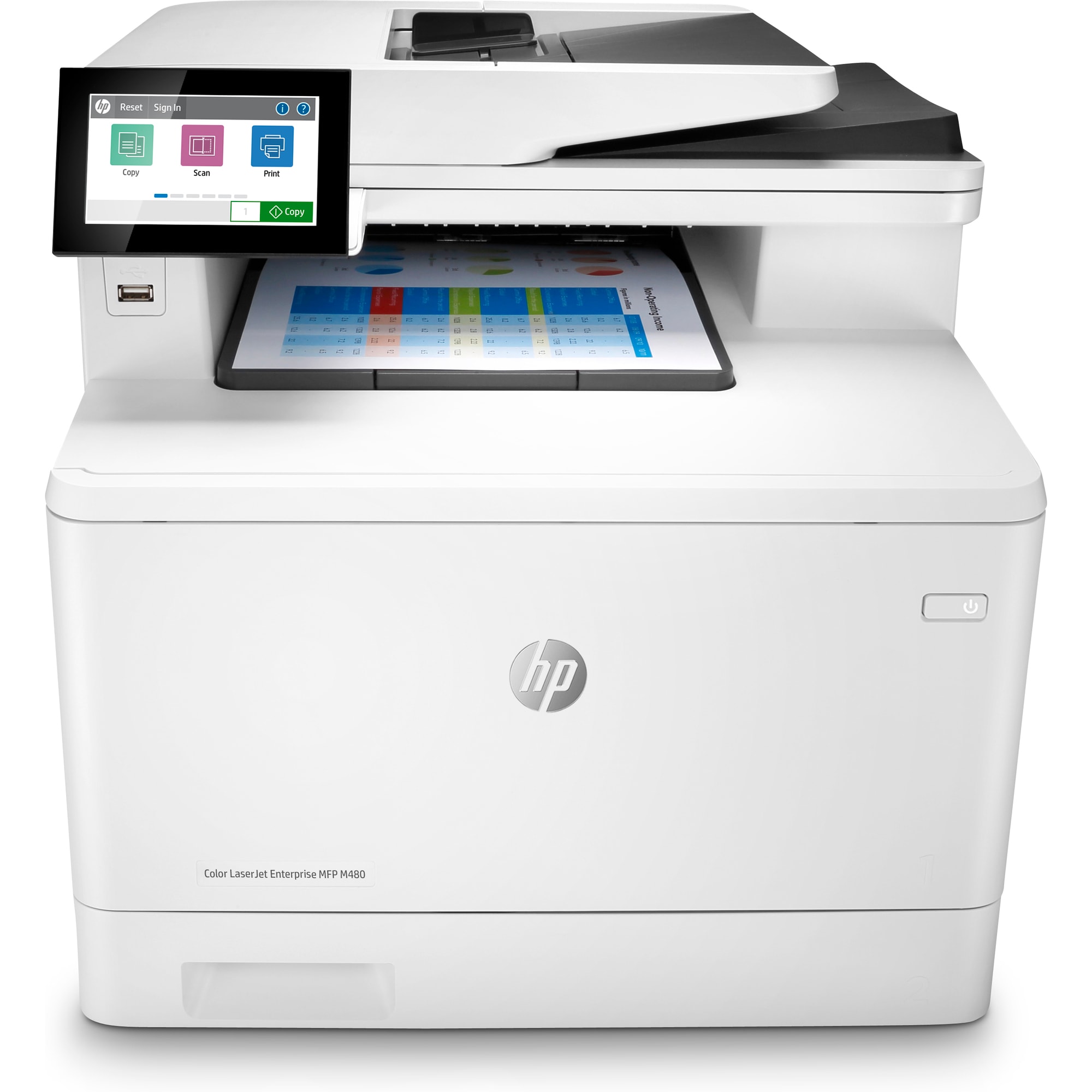 HP Color LaserJet Enterprise MFP M480f 3QA55A