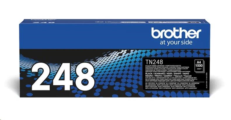 Brother TN-248Bk, originálny toner, čierny