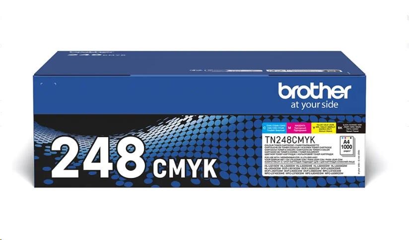 Brother TN-248VAL, originálny toner, CMYK