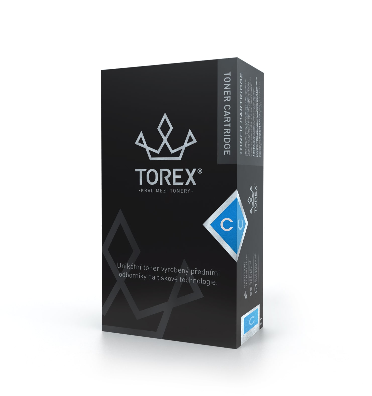 TOREX® toner kompatibilný s HP CE271A (650A), azúrový