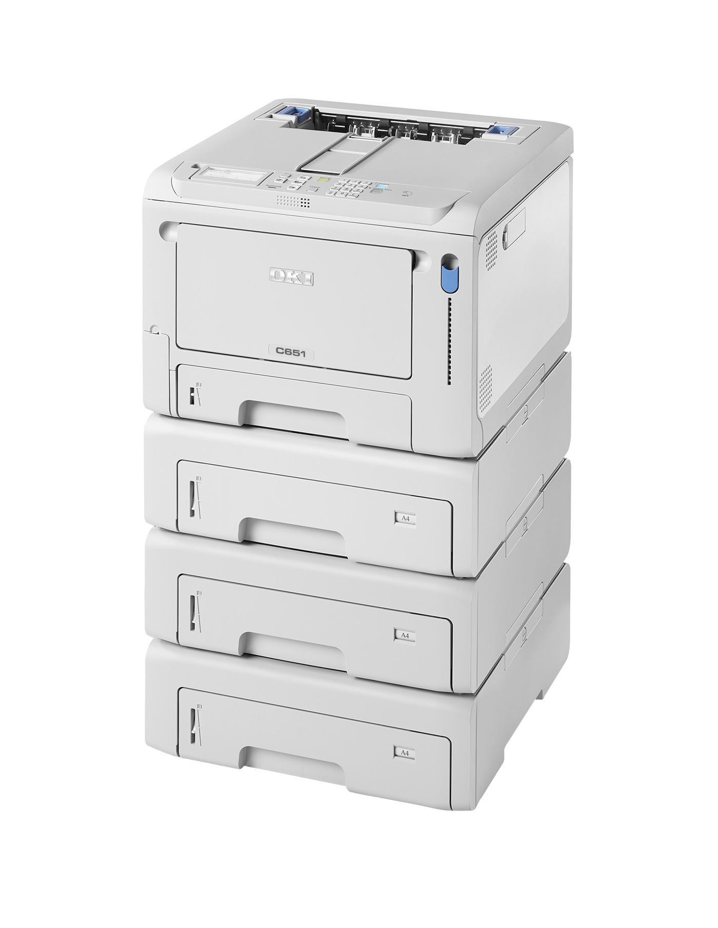 OKI C651dn barevná tiskárna kancelář