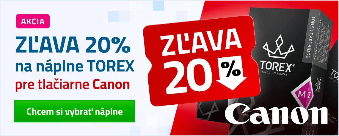 zľava na náplne TOREX