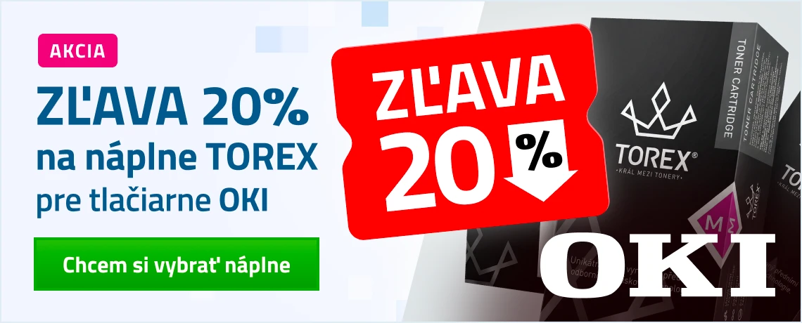 zľava na náplne TOREX