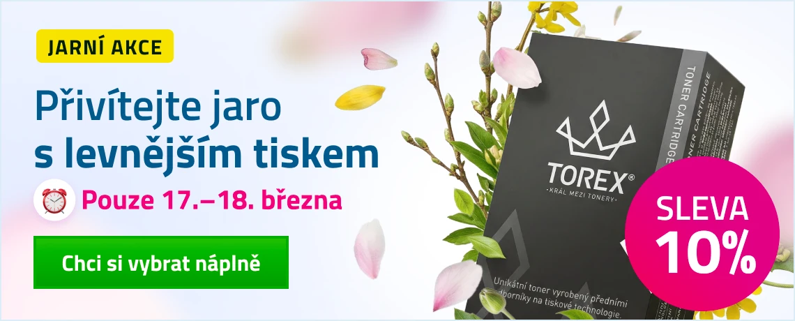 Lego Botanicals k odběrům tonerů TOREX