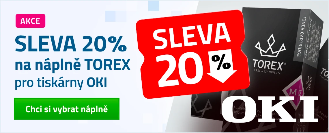 sleva na náplně TOREX